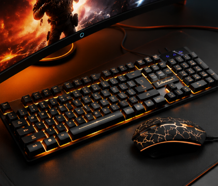 Gaming Keyboard + Gaming Mouse | Professional Gaming Kit